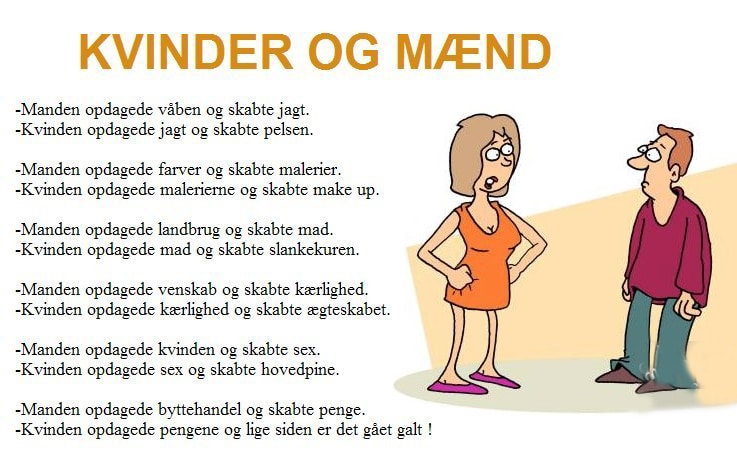 Kvinder Og Mænd Hyggestedet 