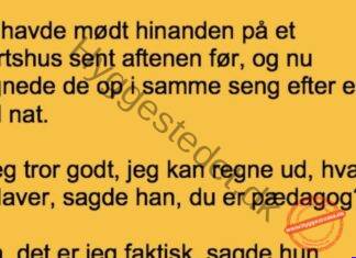 Den første date….