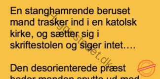 Stanghamrende beruset Stanghamrende beruset – dansk joke