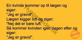 Kvinde er ved lægen da hun tror hun er gravid…