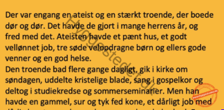 En mand boede dør om dør med en nabo hvor tingene gik lidt for godt….
