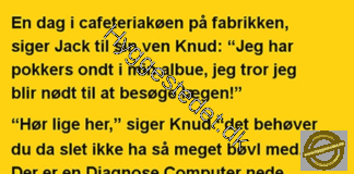Den smarte maskine i køkkenet Den smarte maskine i køkkenet – dansk joke