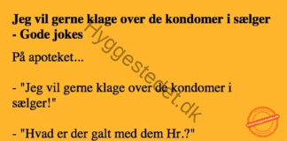 Jeg vil gerne klage over….