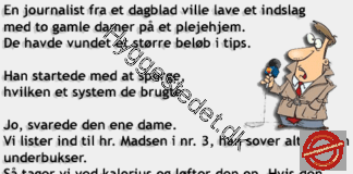 To gamle damer havde vundet et større beløb i tips