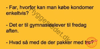 Far, hvorfor kan man købe beskyttelse enkeltvis?