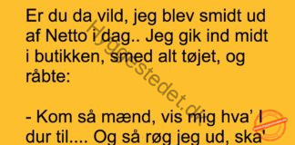 Smidt ud af Netto….