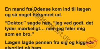 En mærkelig følelse hos lægen En mærkelig følelse hos lægen