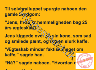 Sølvbryllupskaffen Sølvbryllupskaffen