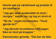 Postbuddet fik en overraskelse ved hoveddøren… Postbuddet fik en overraskelse ved hoveddøren...