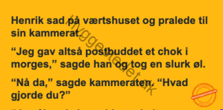 Postbuddet fik en overraskelse ved hoveddøren… Postbuddet fik en overraskelse ved hoveddøren...
