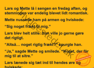 Lars og Mette lå i sengen en fredag aften og det var blevet lidt stemning.. Lars og Mette lå i sengen en fredag aften og det var blevet lidt stemning..