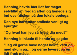 En bestilling med forventninger En bestilling med forventninger