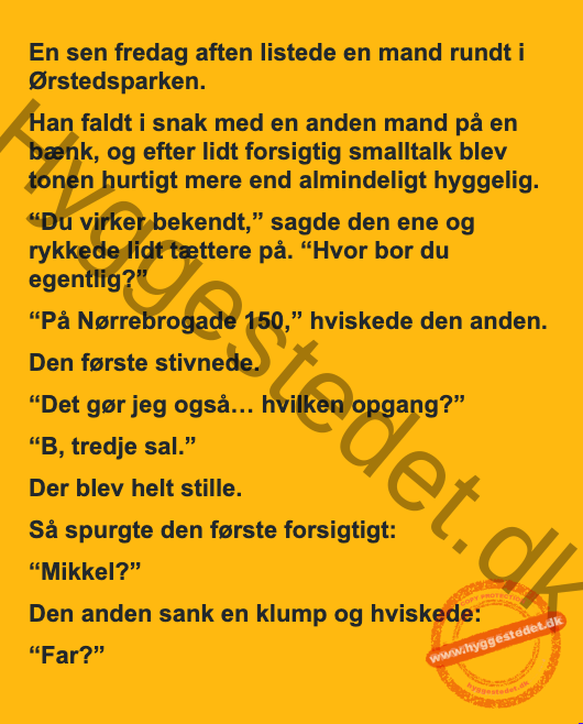 Et møde i mørket