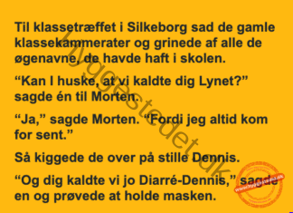 Et mærkeligt kælenavn Et mærkeligt kælenavn