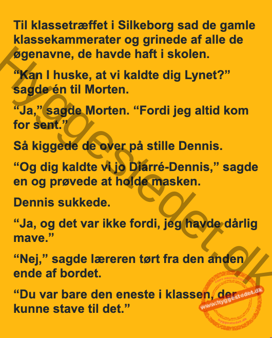 Et mærkeligt kælenavn