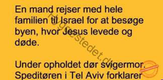 Mand mister svigermor i Israel Mand mister svigermor i Israel