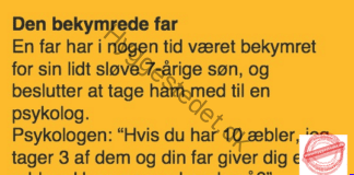 Den bekymrede far Den bekymrede far