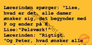 Lille Lise og lærerinden… Lille Lise og lærerinden…