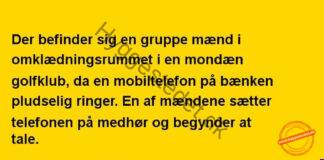 Mændene i golfklubben…. Mændene i golfklubben….
