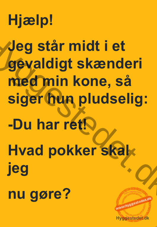 Midt i skænderi